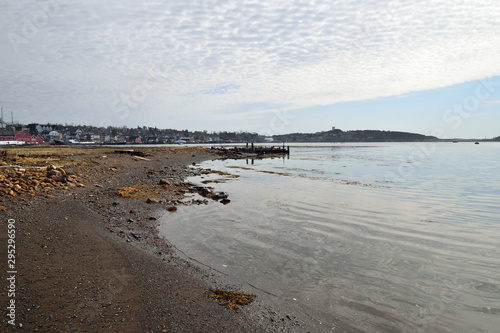Coastline in Lunenburg Nova Scotia