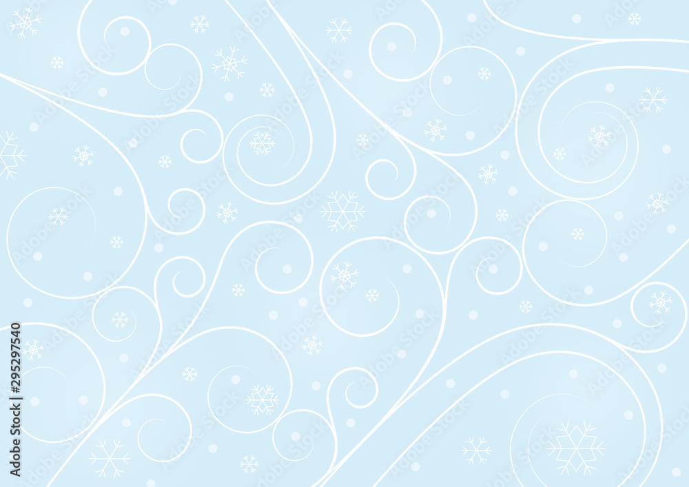 Christmas background. Structure of the frozen window