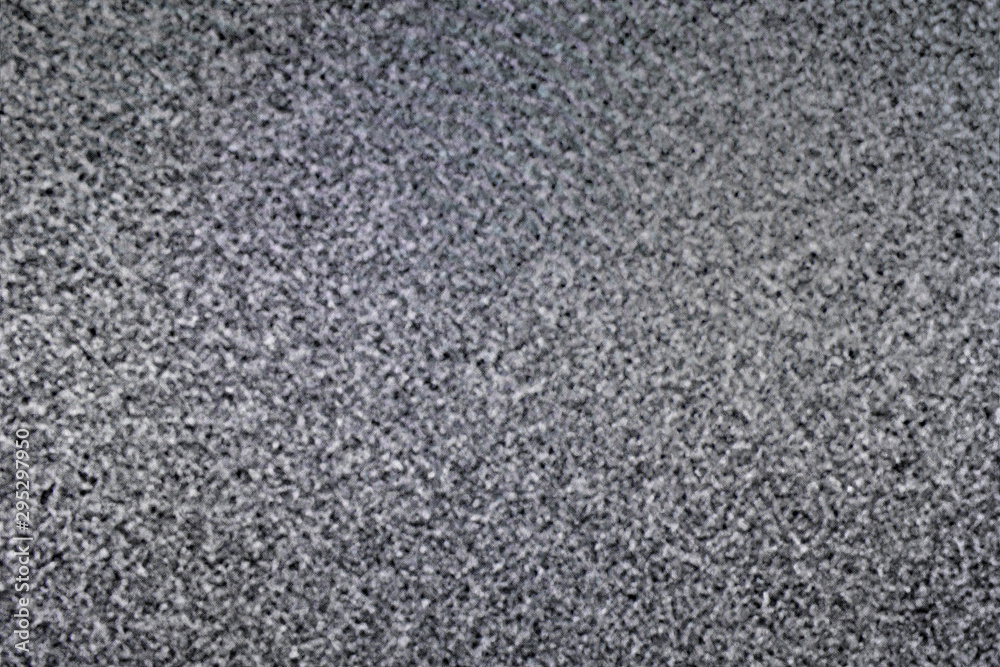 TV noise texture. Grey pattern television noise.