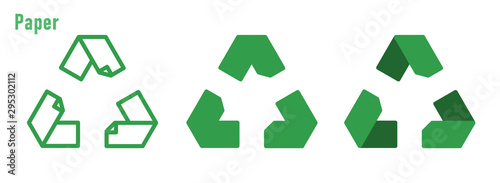 Aluminum metal cans form mobius loop or recycle