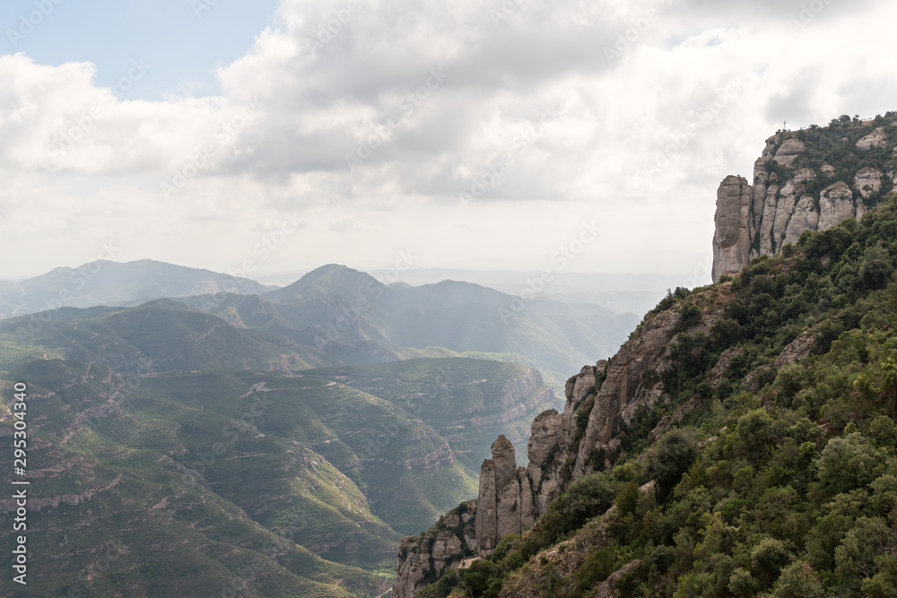 Naklejka premium Montserrat Monastery (Barcelona / Spain)