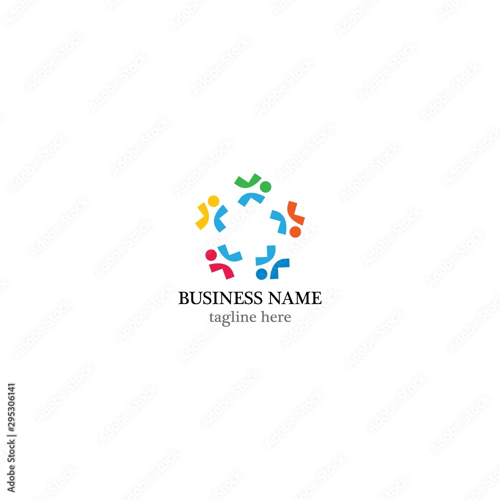 community logo template vector icon design community logo template vector icon design