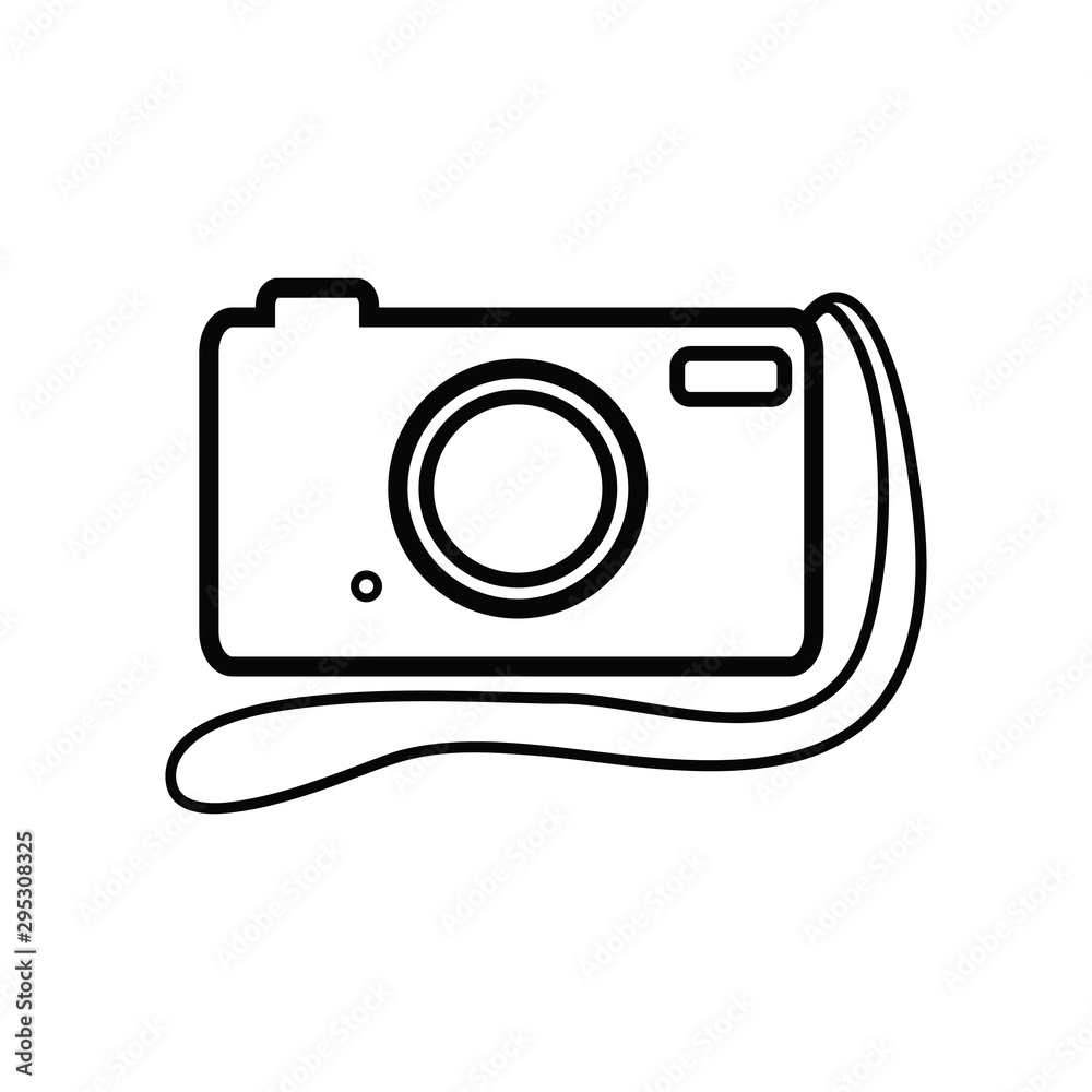 camera icon trendy flat design camera icon trendy flat design