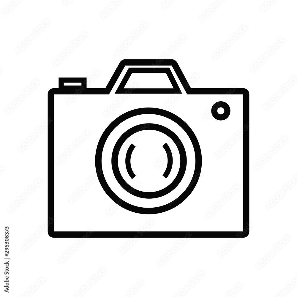 camera icon trendy flat design camera icon trendy flat design