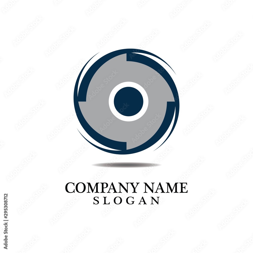 Vortex circle logo and symbols template icons app Vortex circle logo and symbols template icons app