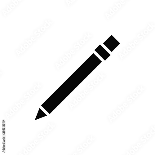 pencil icon vector trendy style