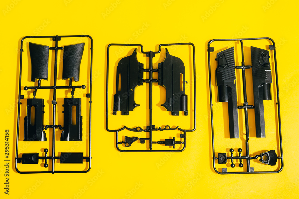 assemble handgun from the parts assemble handgun from the parts