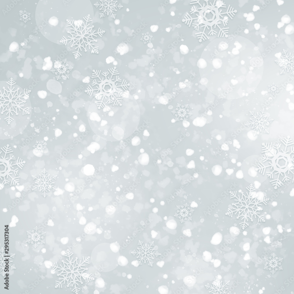 Christmas background with snowflakes Christmas background with snowflakes