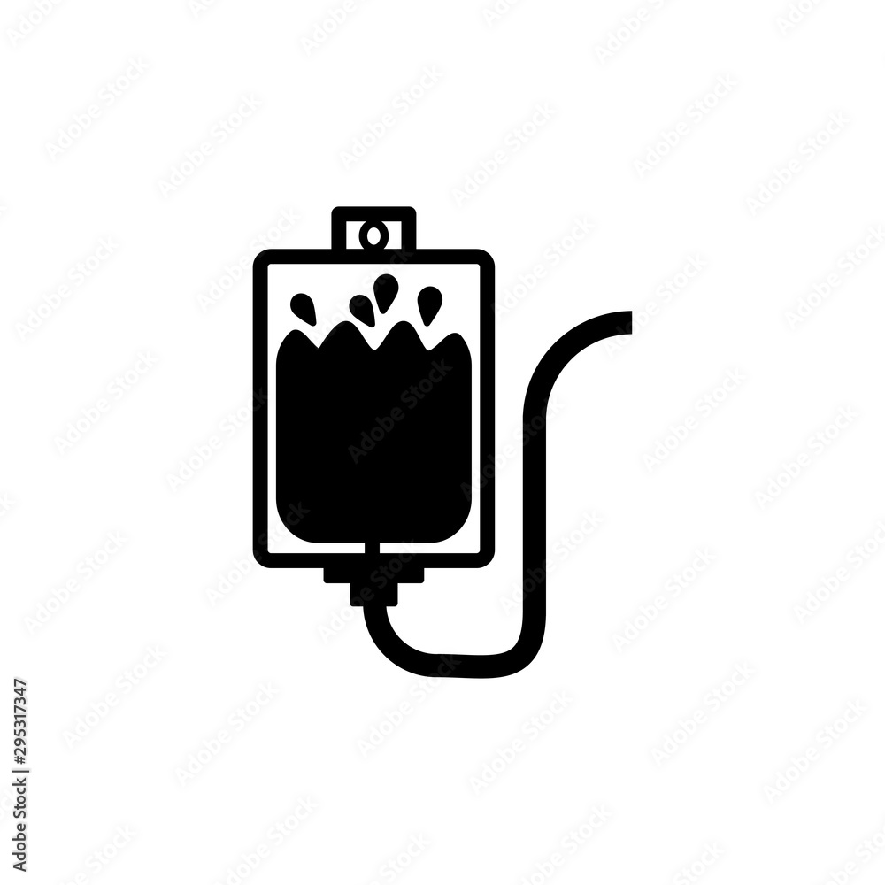 infusion icon trendy flat design infusion icon trendy flat design