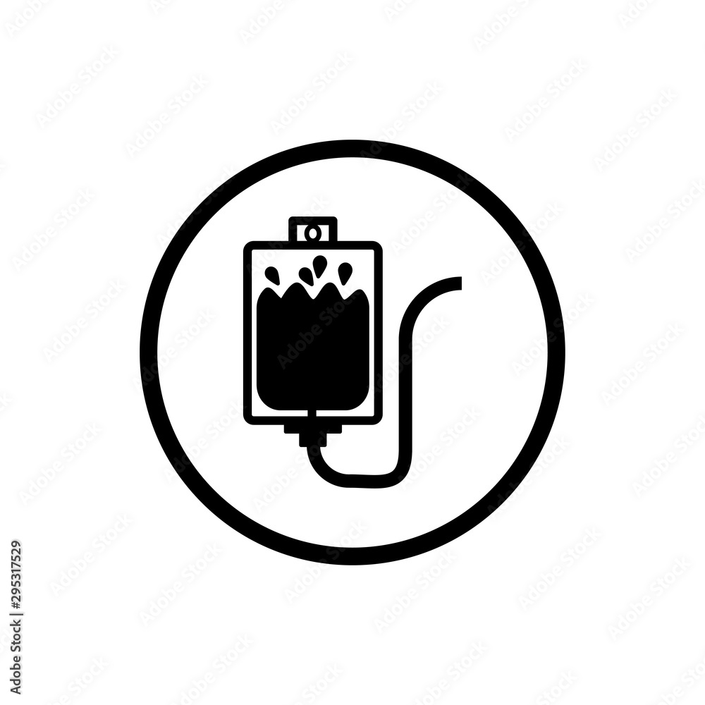 infusion icon trendy flat design infusion icon trendy flat design