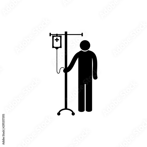 infusion icon trendy flat design