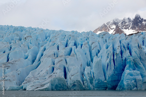 Picture of glacier grey in the Torres del Paine national park in Patagonoa