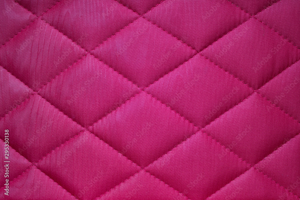 Fototapeta premium Quilted fabric background