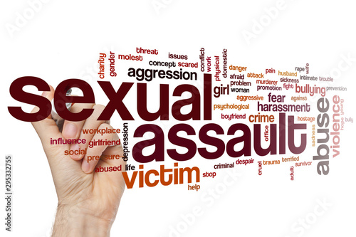 Foto Sexual assault word cloud