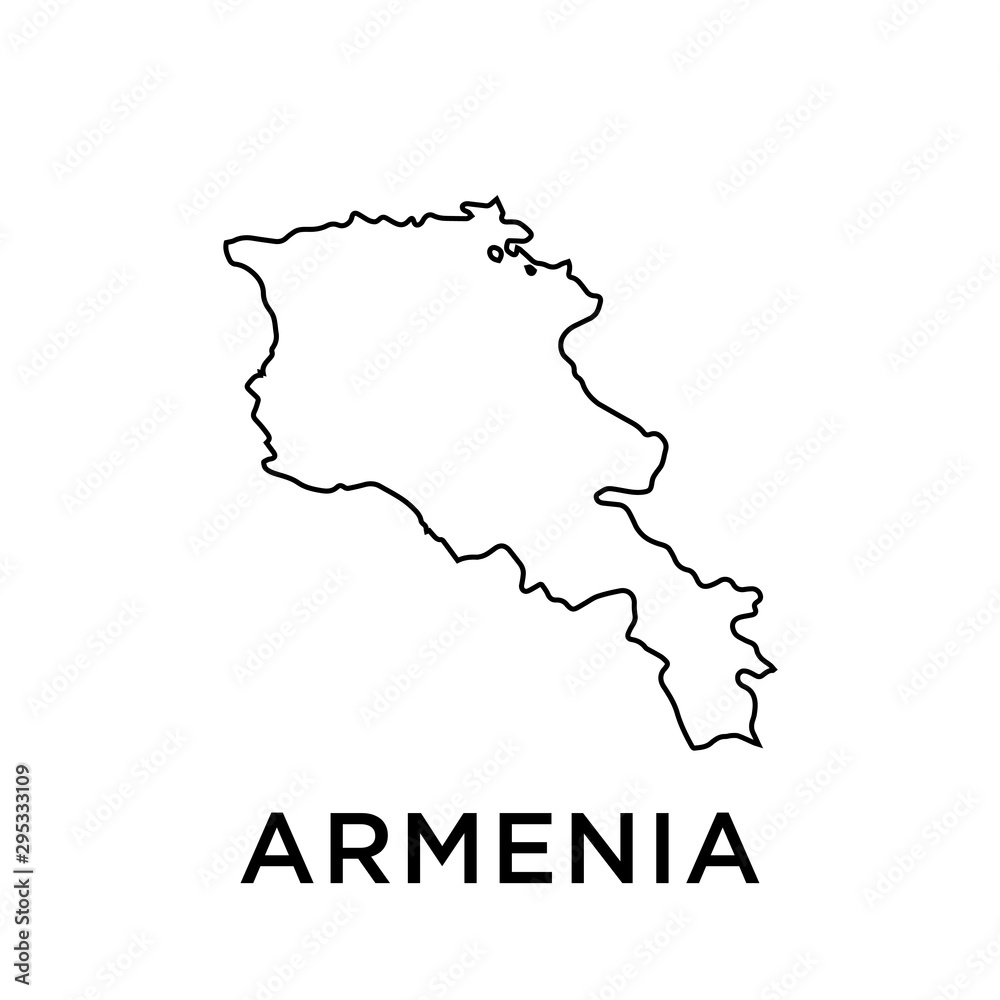 Armenia map vector design template Armenia map vector design template