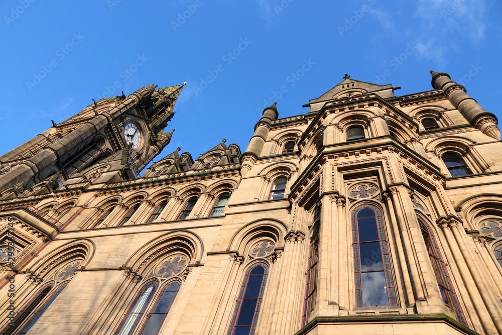 Manchester UK City Hall
