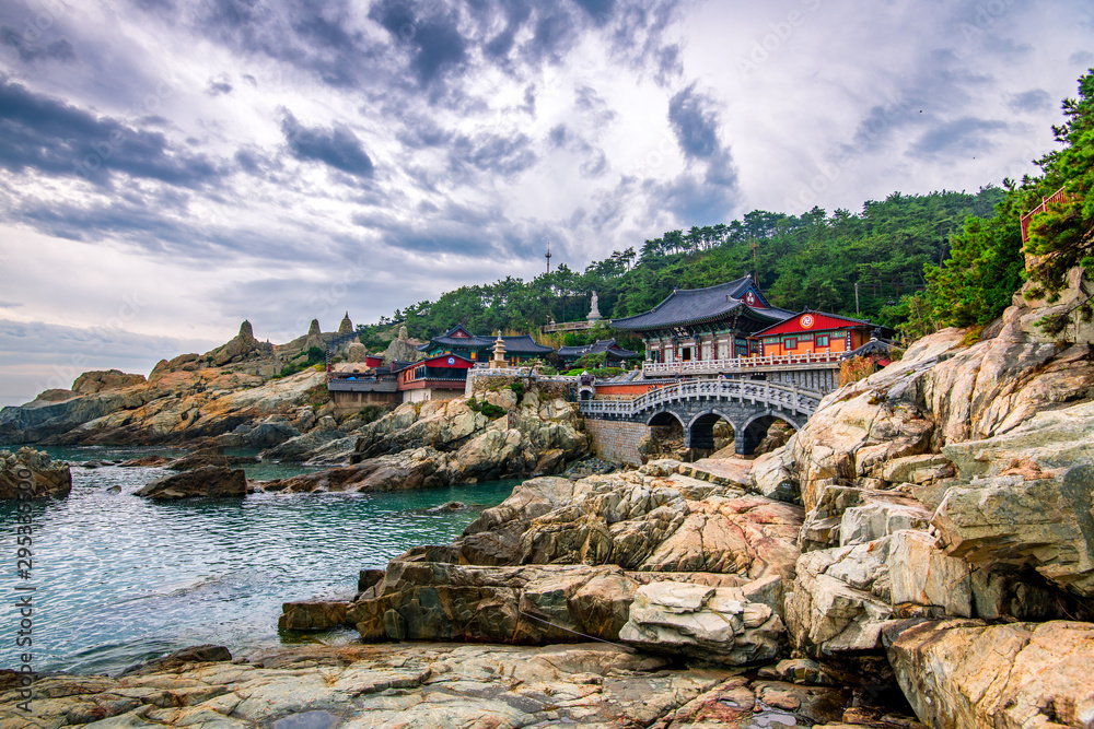 hae dong yonggungsa temple at busan city south korea