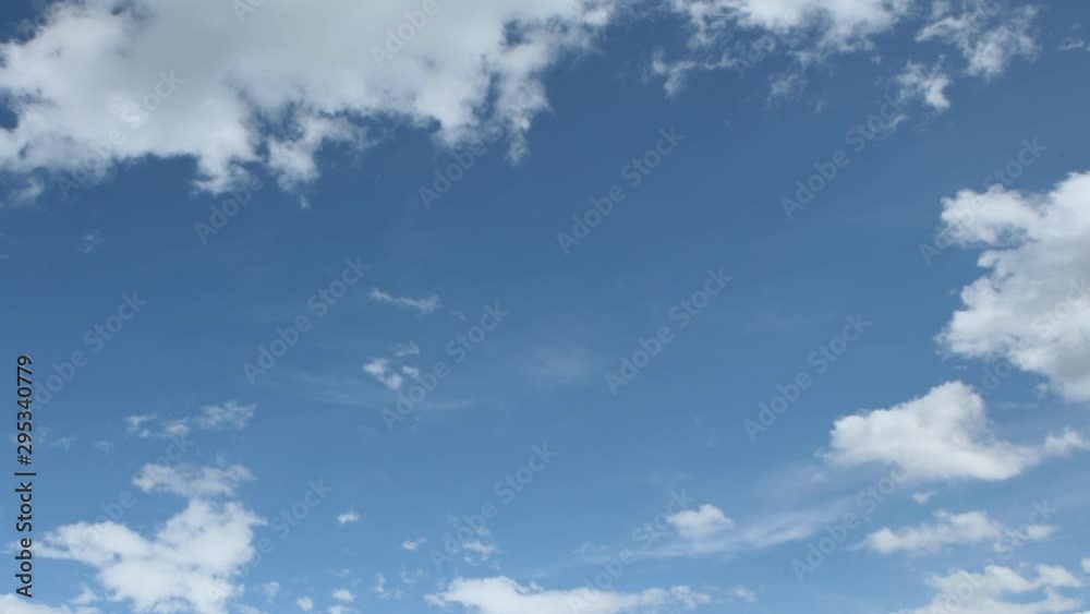 Clouds passing and opening to almost clear blue sky. Rays of sunlight flooding the frame. Time lapse Clouds passing and opening to almost clear blue sky. Rays of sunlight flooding the frame. Time lapse