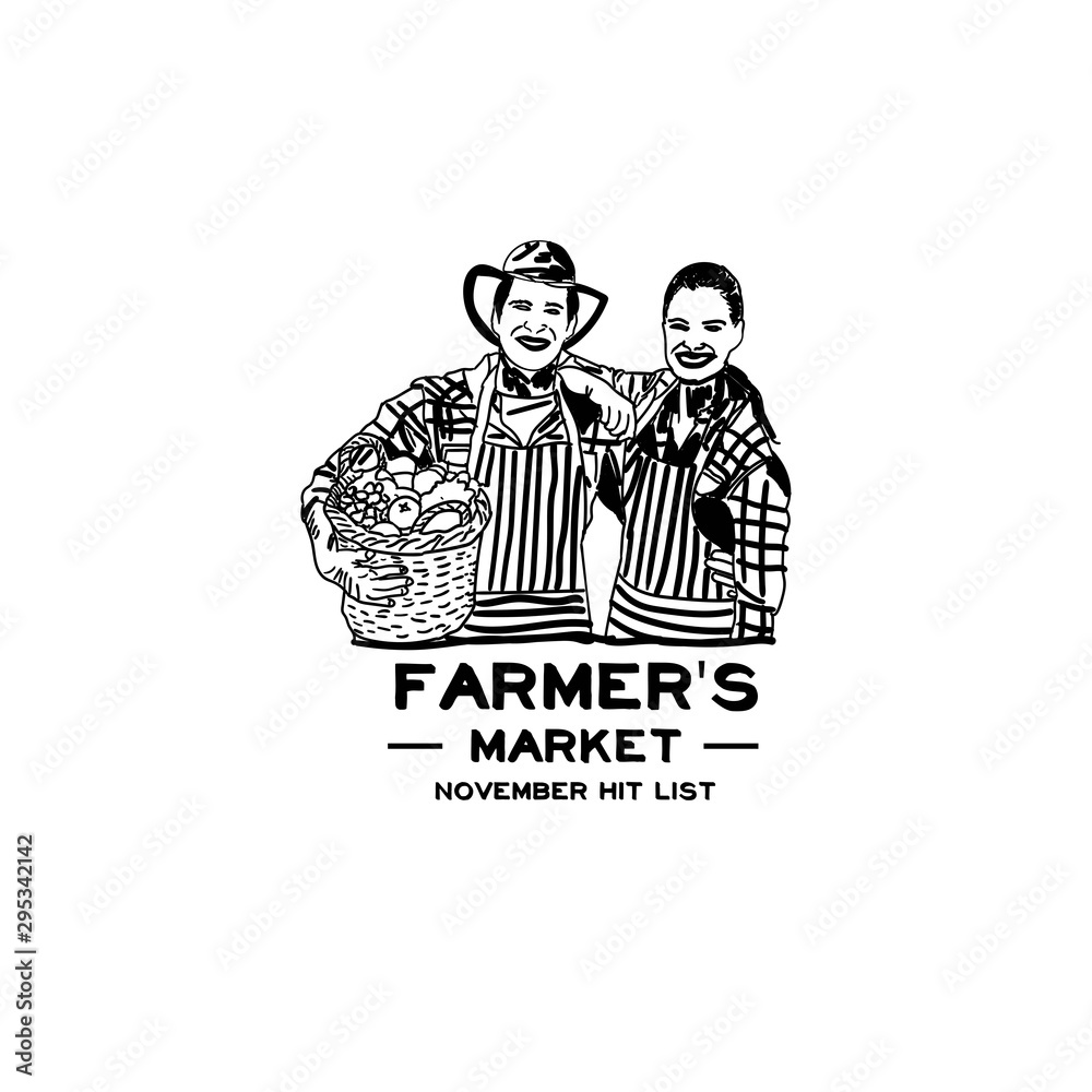 farmer's agriculture business outdoor industry - vector