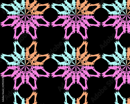 Beautiful abstract shape design for fabric and background
