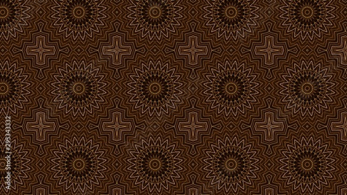 Fényképezés Abstract pattern of rounded shape