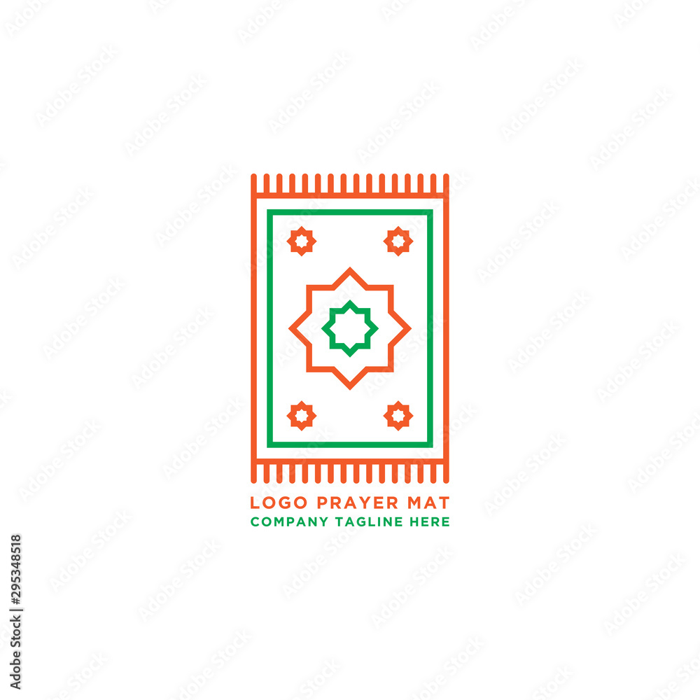 Logo design templates, prayer rugs - Vector Logo design templates, prayer rugs - Vector