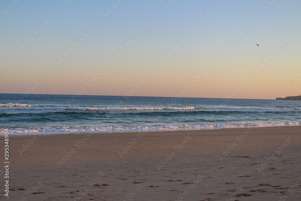 Body boarder at Pipeline - sunset Body boarder at Pipeline - sunset