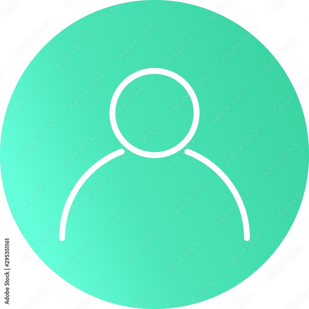 User Vector Icon With White Background User Vector Icon With White Background