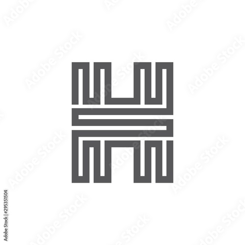 letter h logo