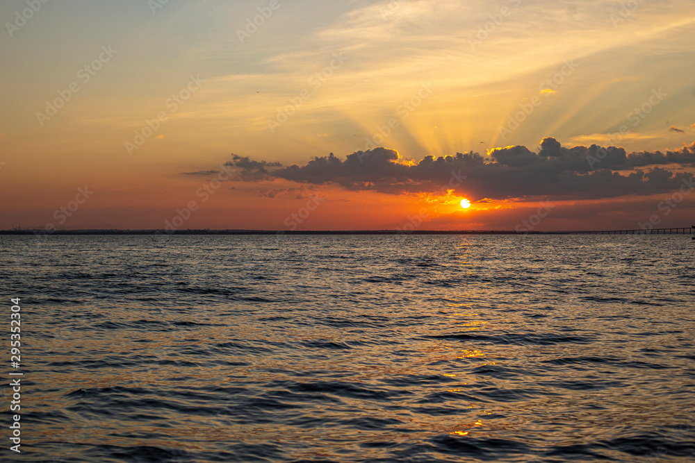 Naklejka premium Rio negro sunrise - Amazon