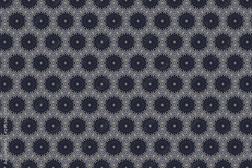 Christmas and New Year seamless pattern with snowflakes. Design for invitations, packaging, greeting cards, textiles, scarves. Christmas and New Year seamless pattern with snowflakes. Design for invitations, packaging, greeting cards, textiles, scarves.