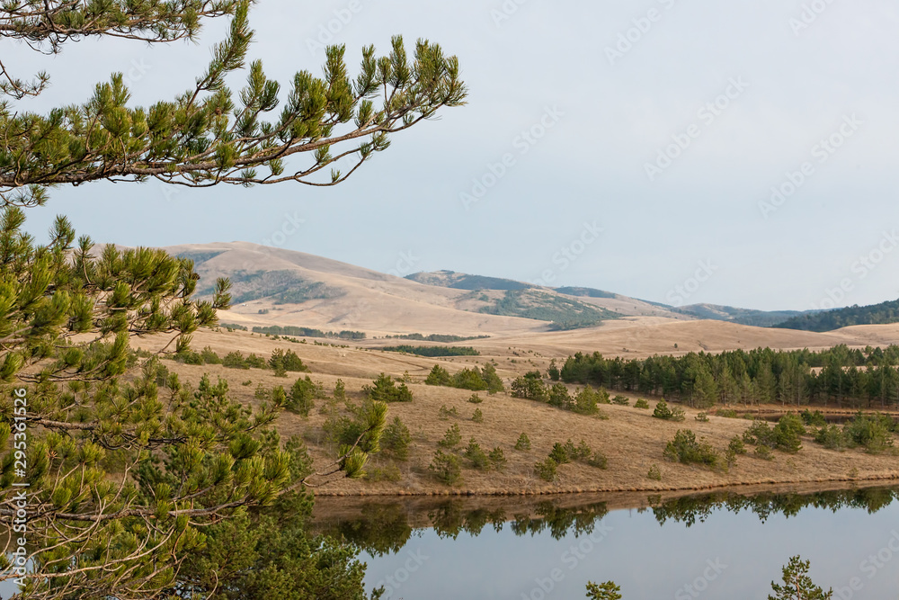 Ribnicko lake on Zlatibor mountain, Serbia