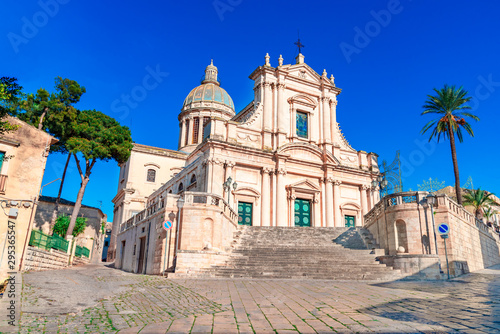 Canvastavla Comiso, Sicily island, Italy: The Neoclassicist Church of the Annunziata,16th ce