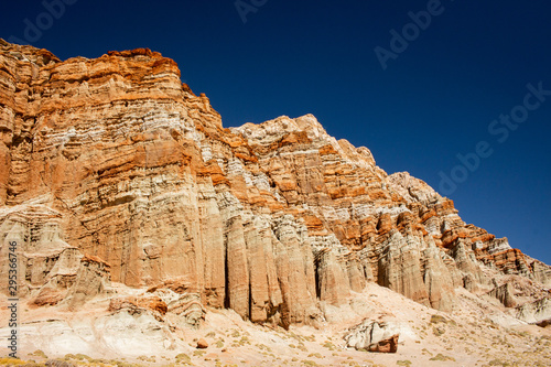 Cliff face of Red Rock Canyon.