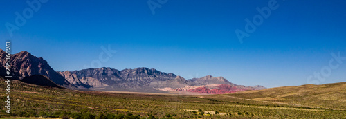 Photography Beautiful view of famous Spring Mountain Ranch State Park near Las Vegas and Red