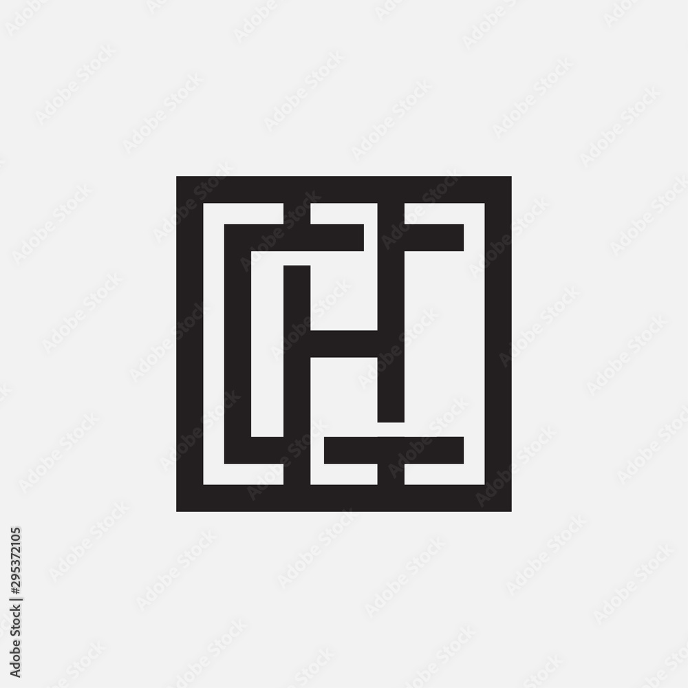 logo design for companies, Inspiration from the initial letters CH logo icon. - Vector logo design for companies, Inspiration from the initial letters CH logo icon. - Vector