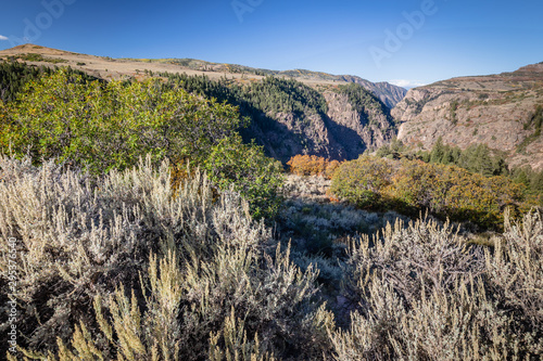 fall mountain landscapes of Colorado