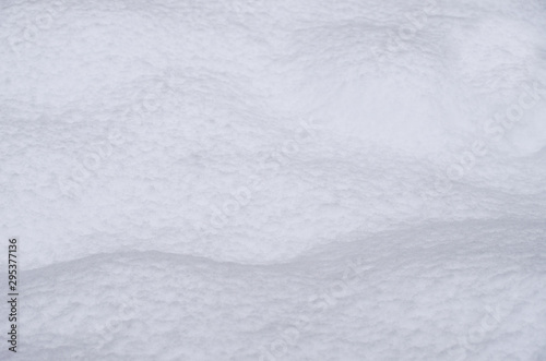 background of fresh snow texture © photolink