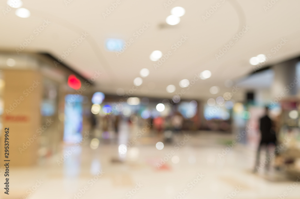 Obraz premium Abstract blur people in shopping mall