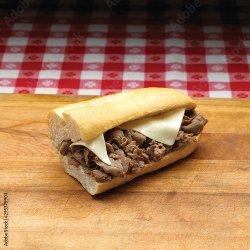 Half Cheese Steak