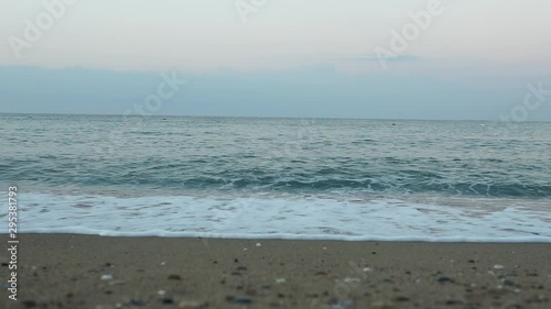 sandy, waves, roll, beach, water, ocean, sea, background, nature, travel, vacation, blue, landscape, summer, wave, beauty, coast, sand, seascape, shore, sky, tourism, view, beautiful, coastline, horiz