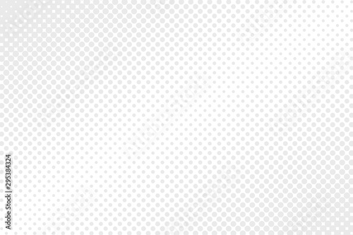 Simple abstract vector background. White and gray halftone pattern
