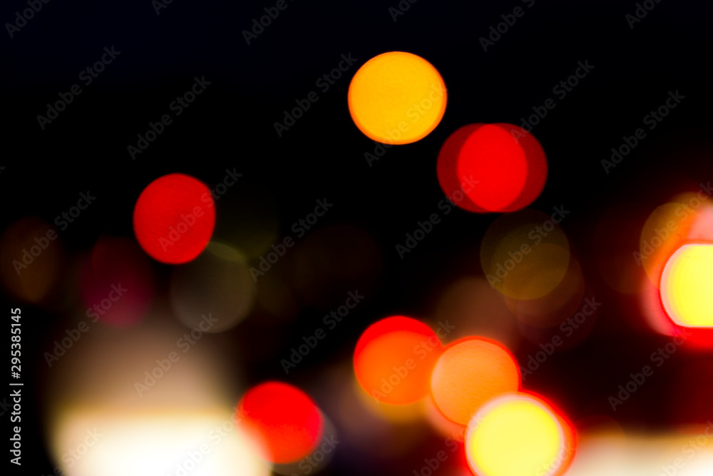 ABstract blur traffic light background