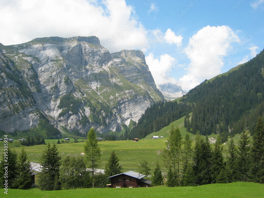View to Bargis and arround - Flimserstein - Flims - Swiss - switzerland