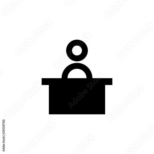 Reception icon for web and mobile