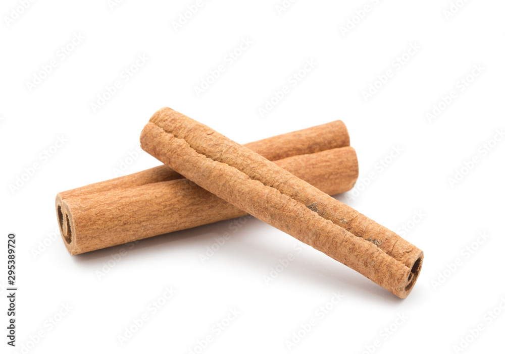 cinnamon isolated on white background cinnamon isolated on white background