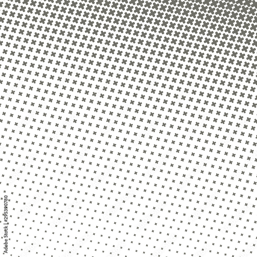 abstract halftone background with cross shape abstract halftone background with cross shape