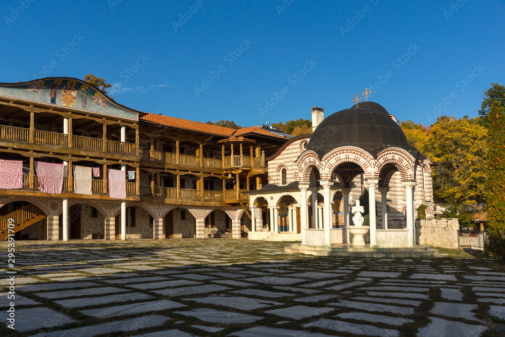 Fototapeta premium Medieval Gigintsy monastery St. Kozma and Damyan, Bulgaria
