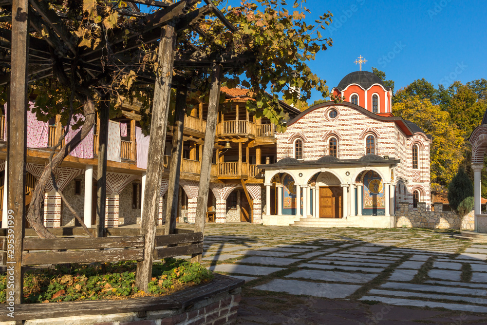 Fototapeta premium Medieval Gigintsy monastery St. Kozma and Damyan, Bulgaria