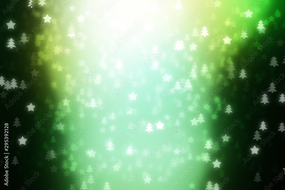 Obraz premium Christmas tree star background xmas, snow.